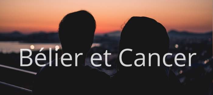 Belier et Cancer