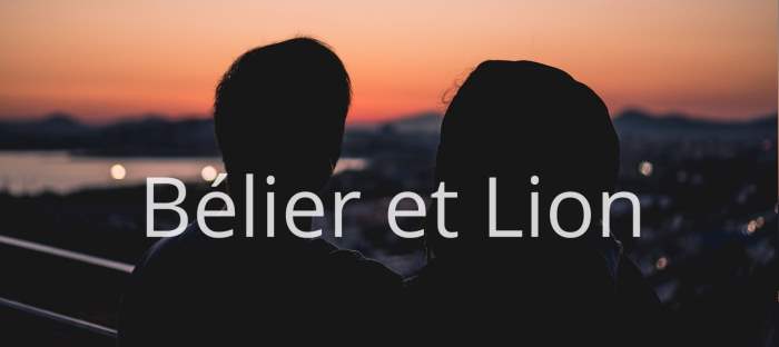 Belier et Lion