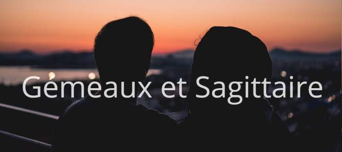 Gemeaux et Sagittaire