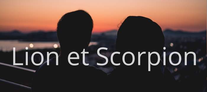 Lion et Scorpion