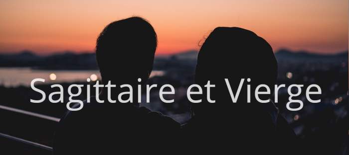 Sagittaire et Vierge