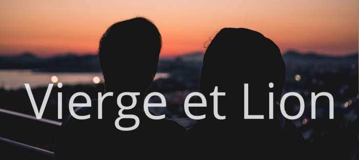 Homme Vierge et Femme Lion : Compatibilité amoureuse des signes astrologiques