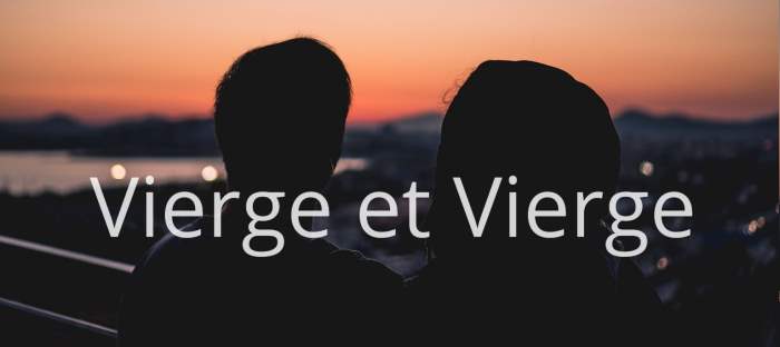 Homme Vierge et Femme Vierge : Compatibilité amoureuse des signes