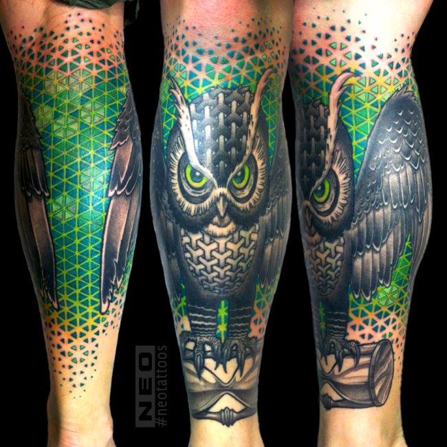 geometric tatoo 2